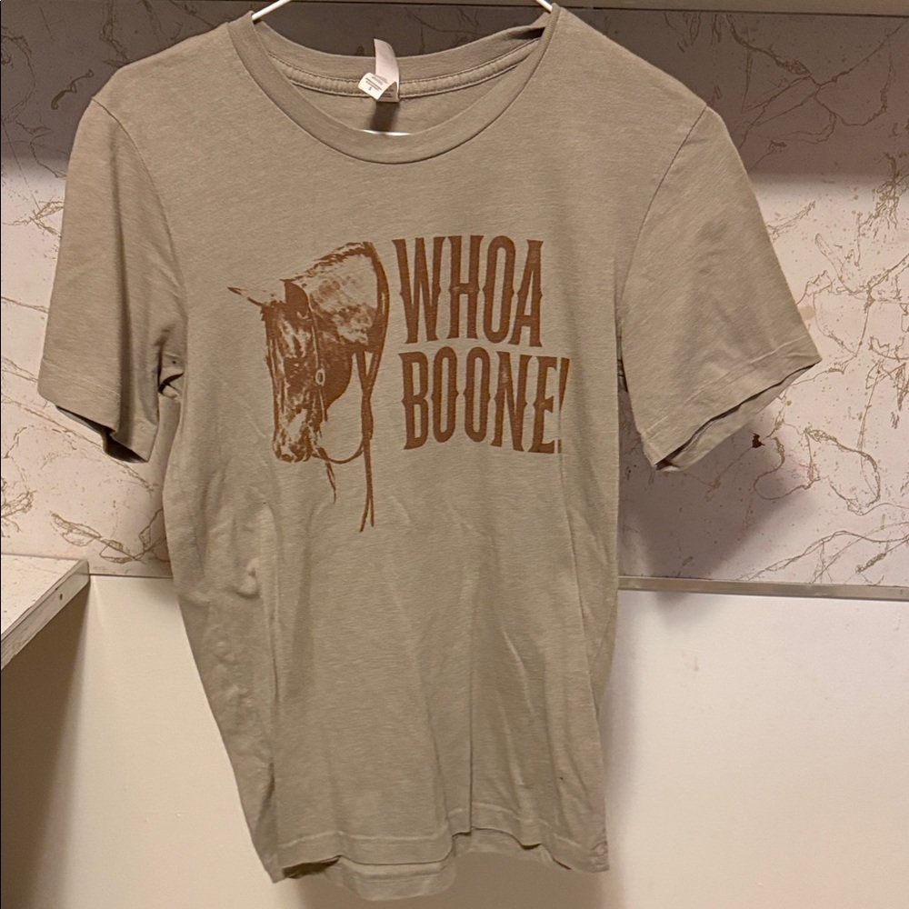 Dale Brisby “Whoa Boone” t shirt
